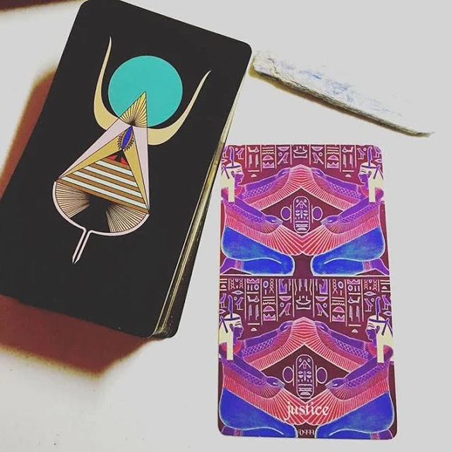 Serpentfire Tarot - The High Priestess The High Priestess card symbolizing intuition and mystery
