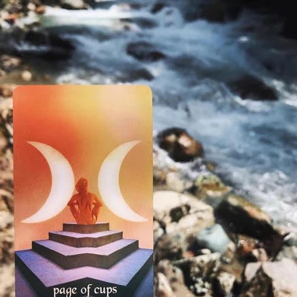 Serpentfire Tarot - Three of Swords Three of Swords card showing heartbreak and healing